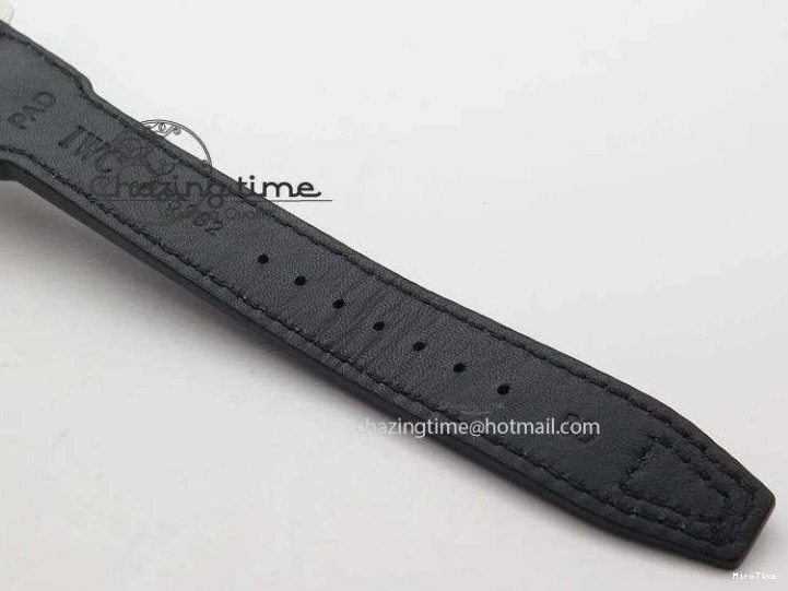 MIROTIME 0312 Compact Big Pilot “Markus Buhler” IW5003 Turbine V6F Best Edition Grey Dial On Leather Strap A 7314